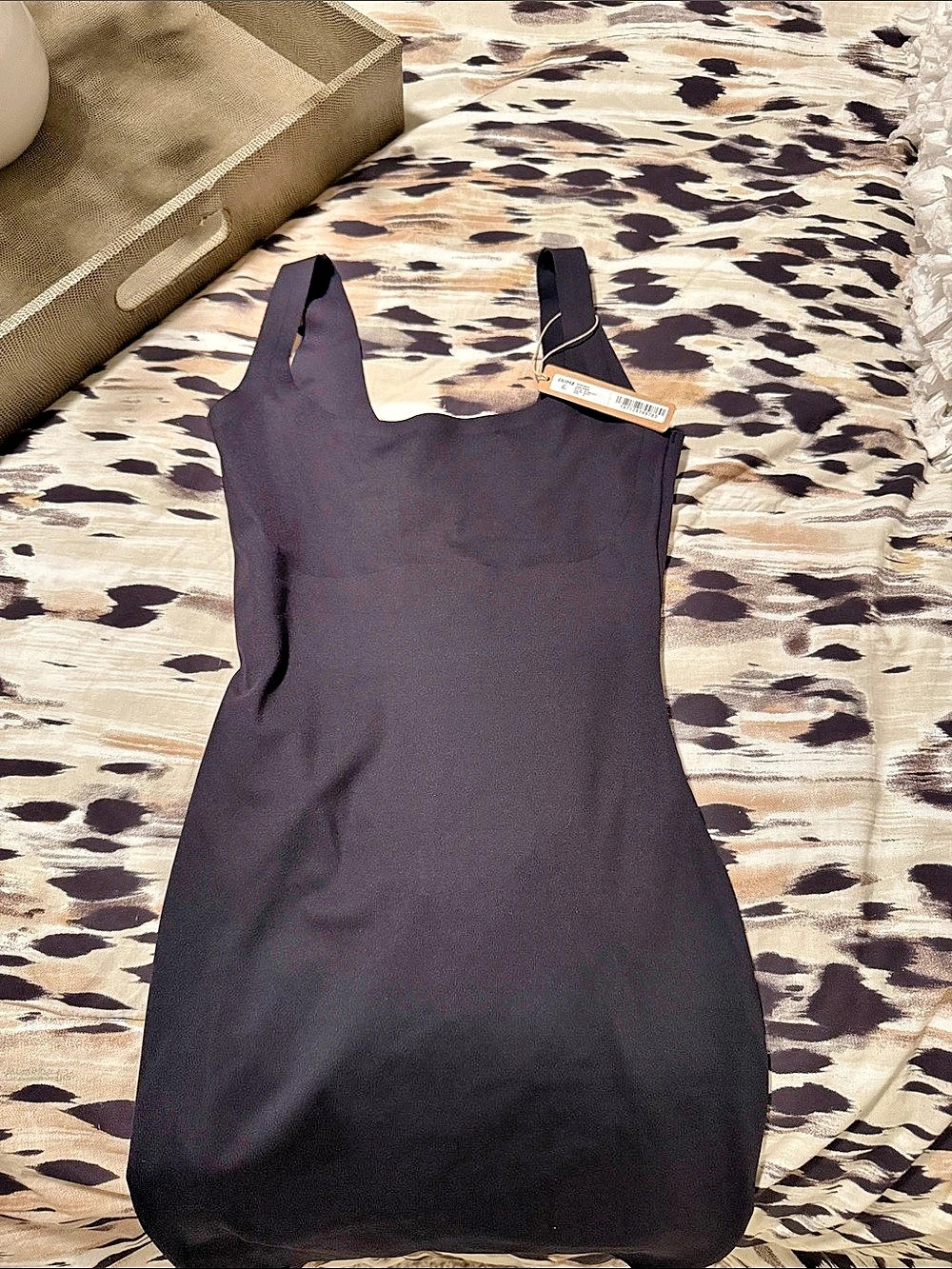 SKIMS Body Tank Dress Black Small NWT